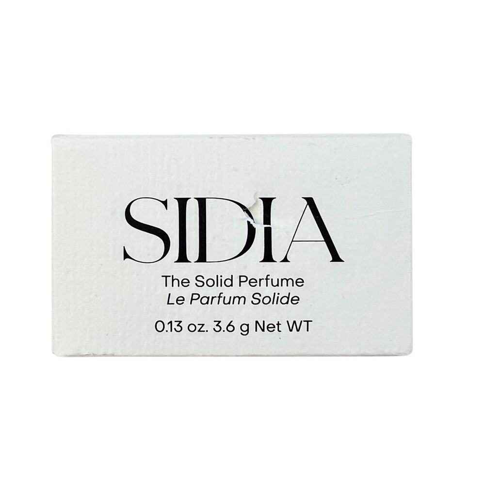 Sidia The Solid Perfume in Braless Leather & Vanilla New in Box Full Size